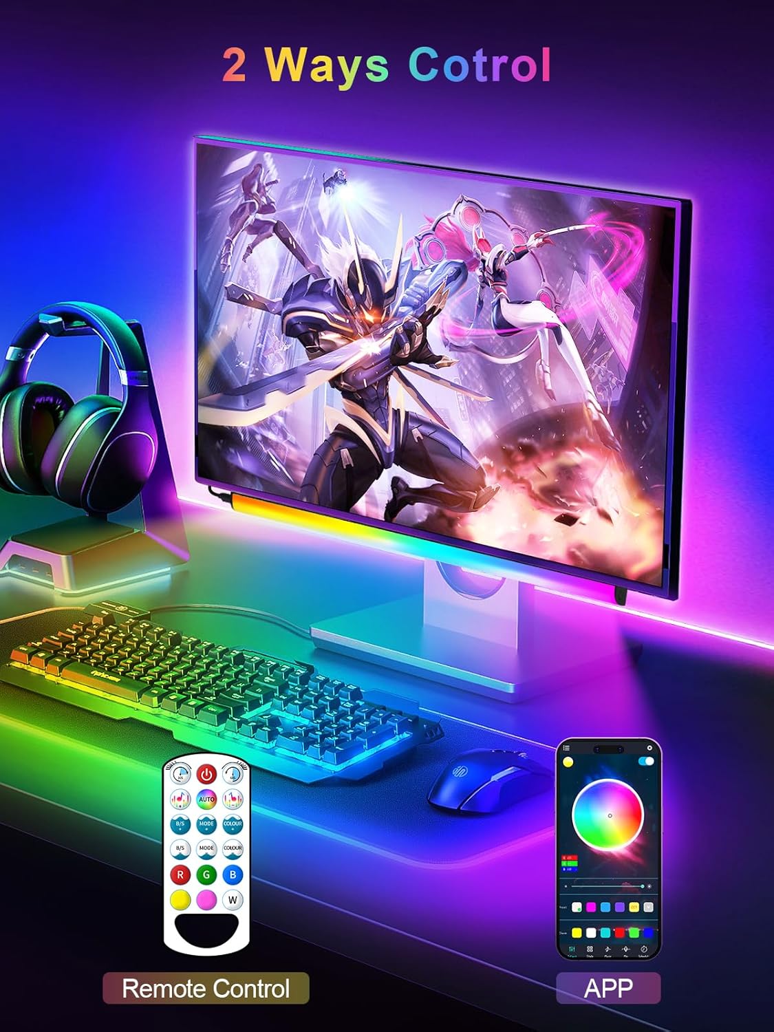ProGlow RGB Monitor Light Bar