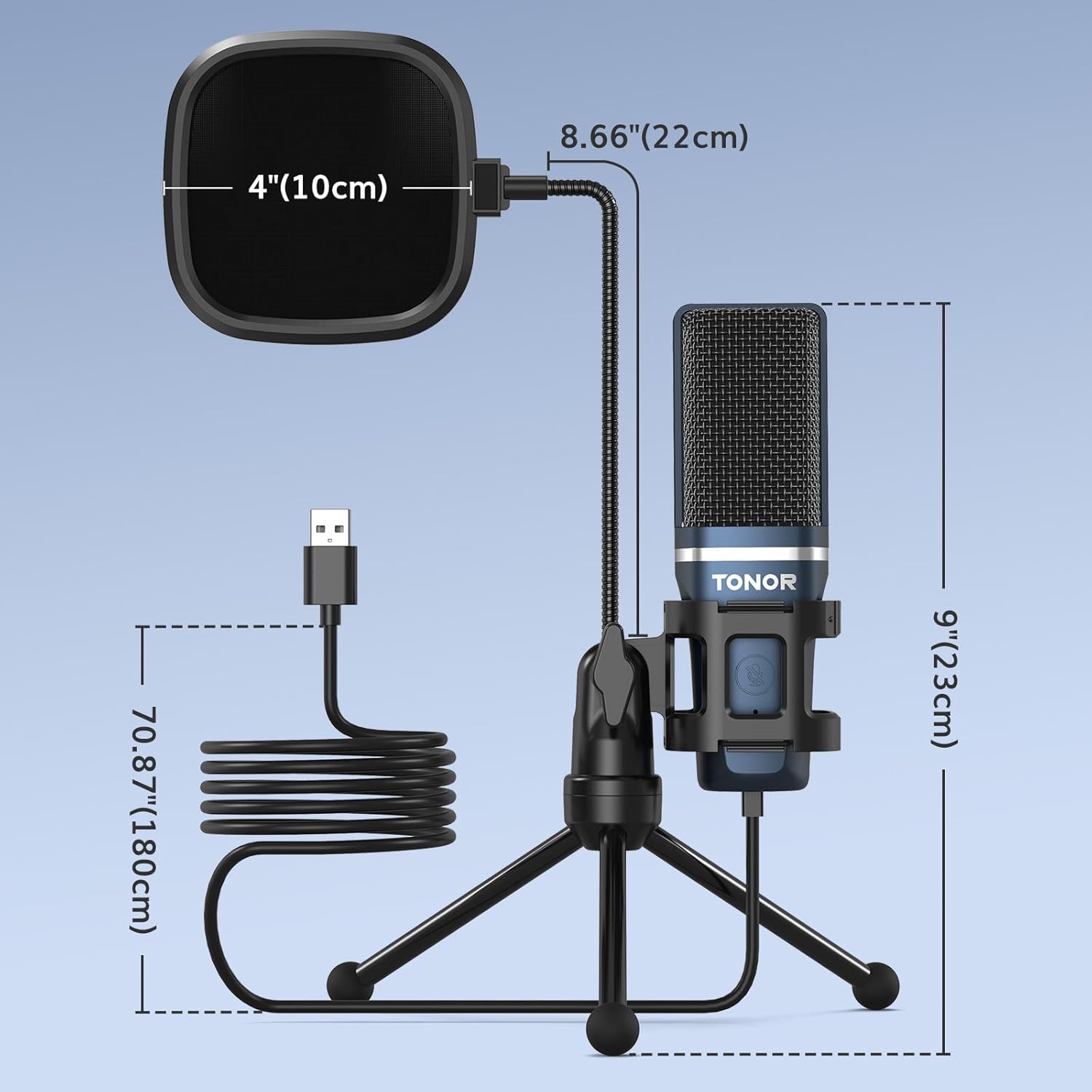 ClearVoice USB Studio Podcast Mic