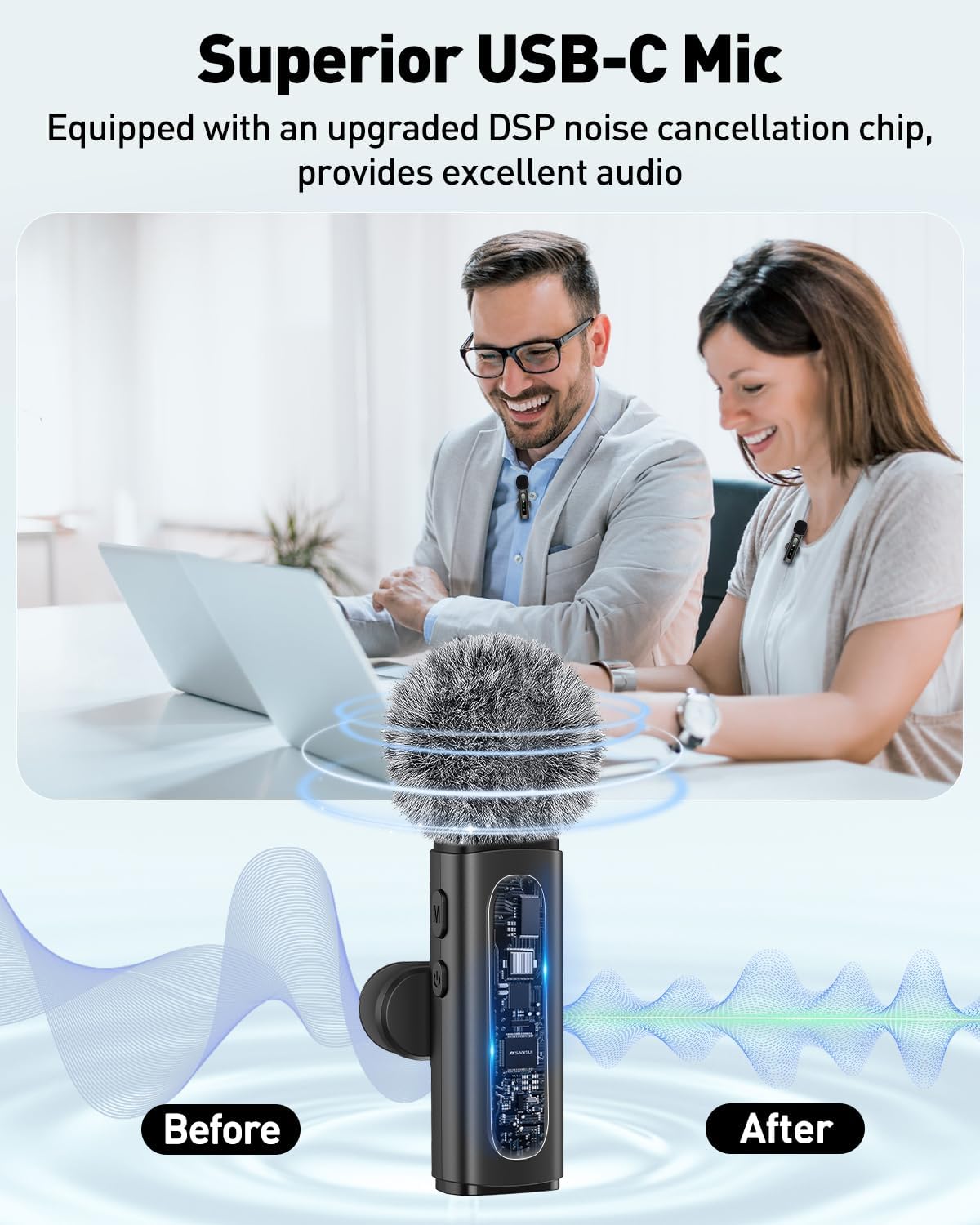 ClipMic Pro USB-C Lavalier