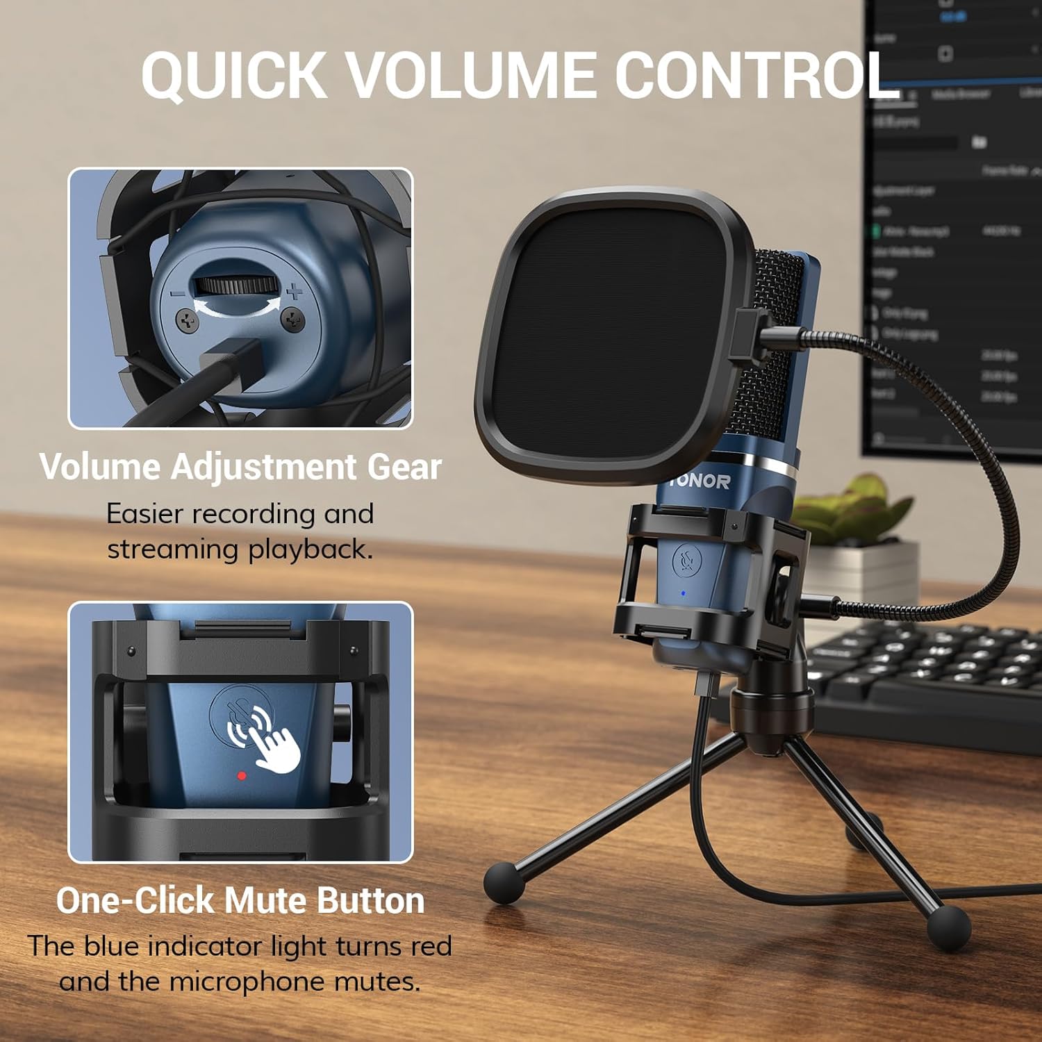 ClearVoice USB Studio Podcast Mic